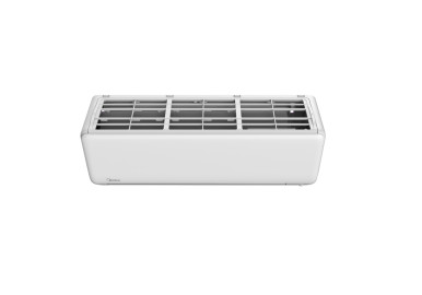White wall-mounted air conditioner indoor unit