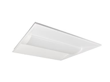White ceiling light panel