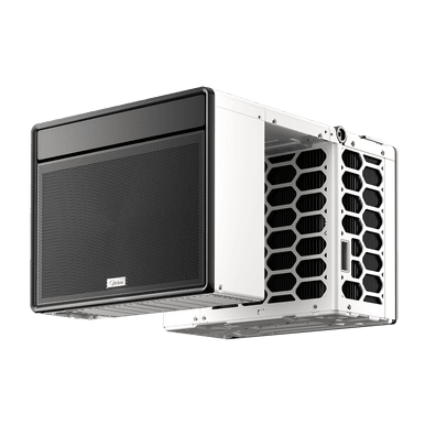 Compact air conditioner with sleek design