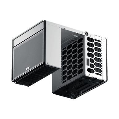 Sleek desktop PC enclosure